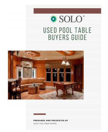 Pool table buyers guide-SOLO\u00ae Pool Table Movers